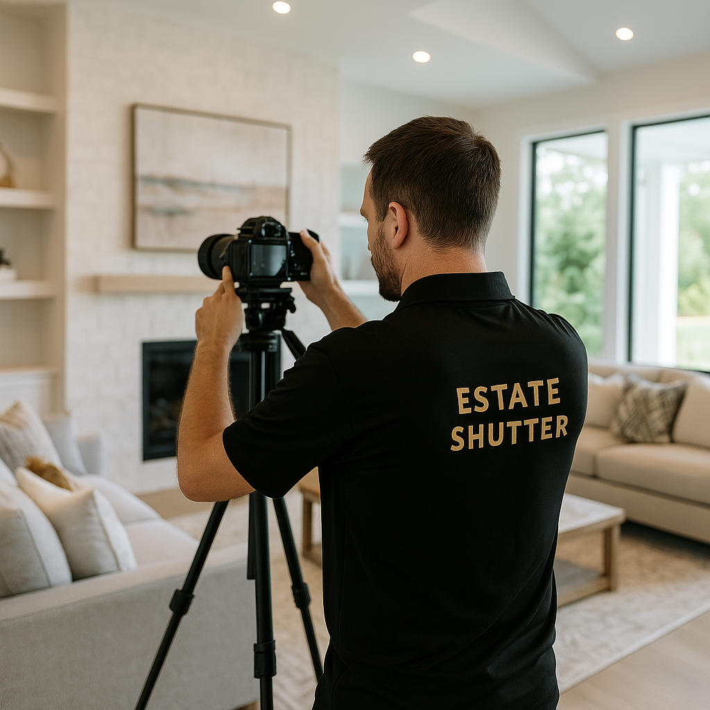 Estate Shutter photographer at work